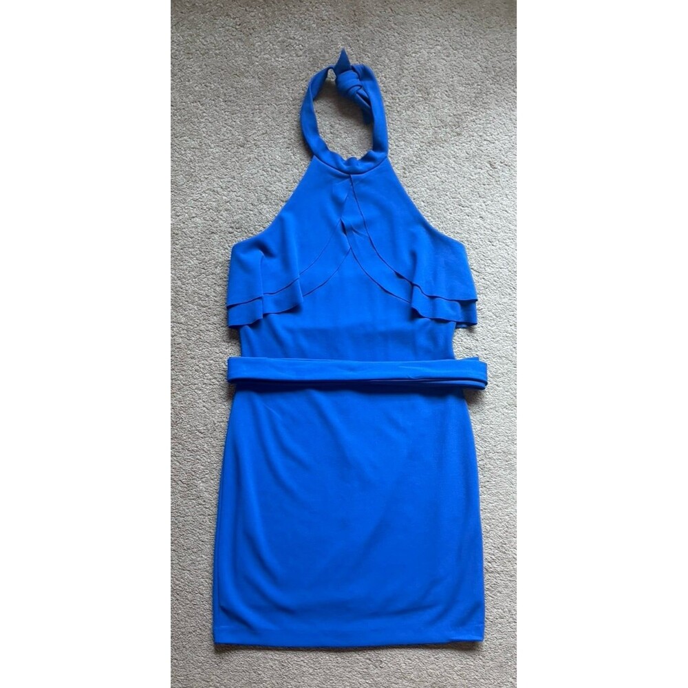 Bebe Halter Tie Dress